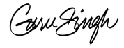 Guru Singh Signature