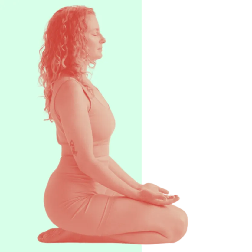 Kundalini Yoga students practising during the 200-hour teacher training