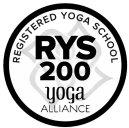 Yoga Alliance Registered Yoga School 200-hour certification badge